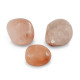 Natural stone nugget beads Moonstone 7-12mm Nude pink